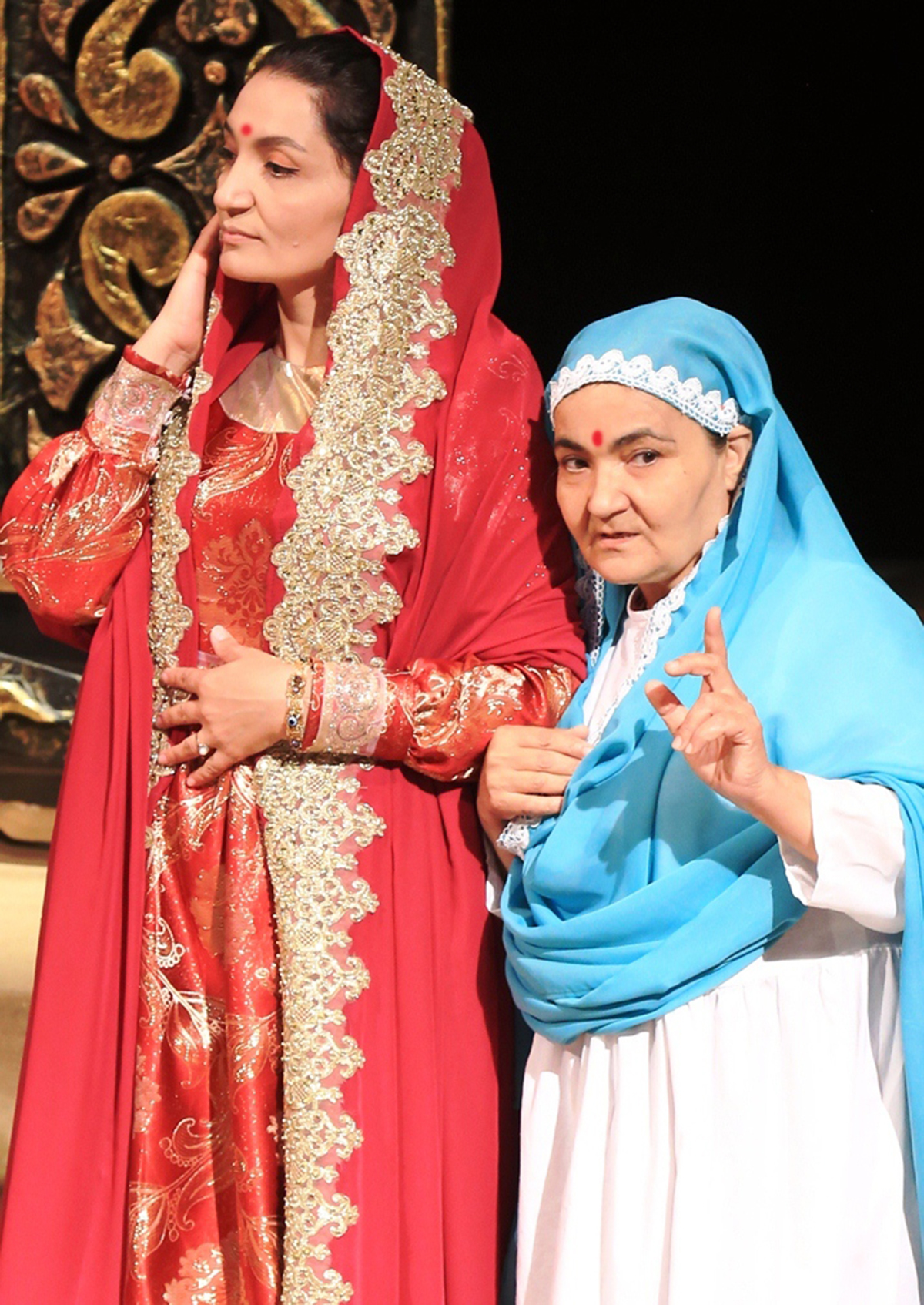 «Baýram han türkmen» staged by the theater. Saparmurat Turkmenbashi Balkan Velayat